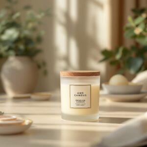 Luxury Scented Candle Jar