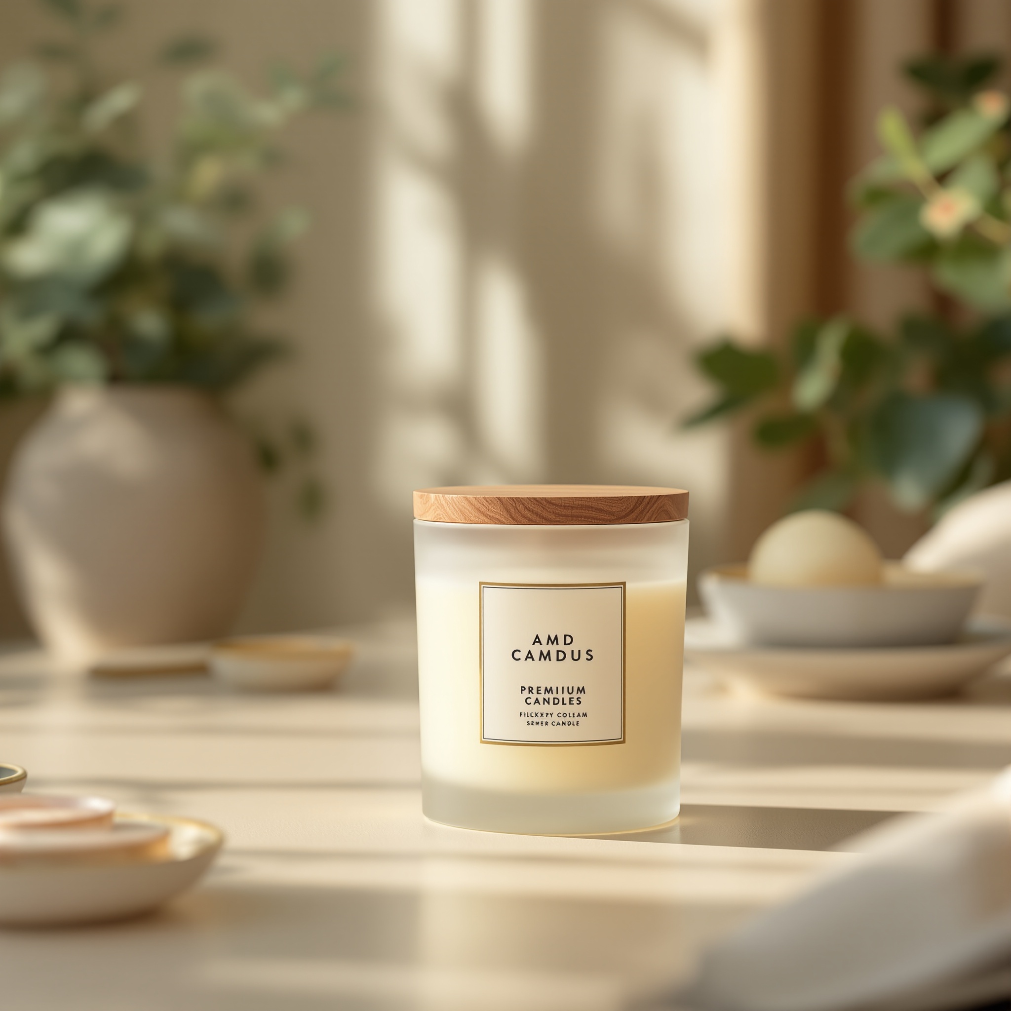 Luxury Scented Candle Jar