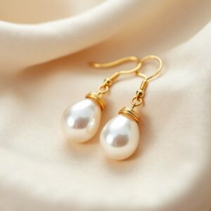 Pearl Drop Earrings Set