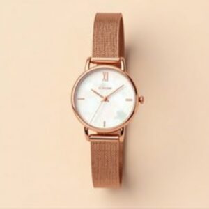 Women's Rose Gold Wrist Watch