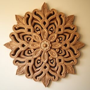 Carved Wooden Wall Art