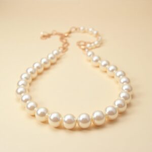 Elegant Pearl Necklace Set