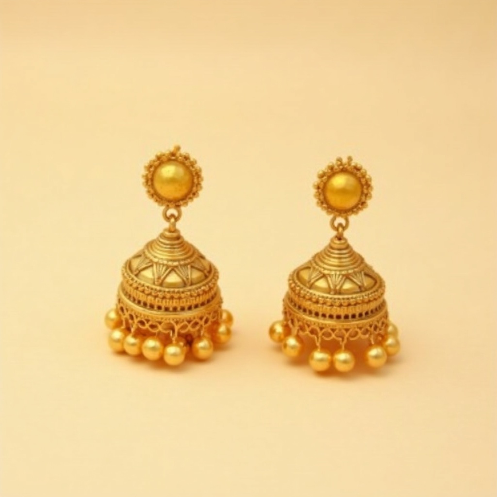 Kundan Gold Earrings