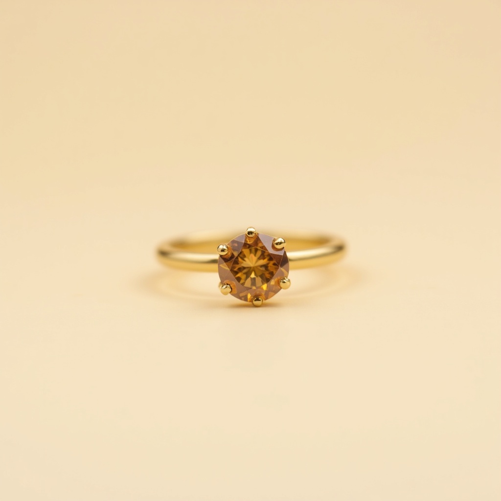 Gold Gemstone Ring
