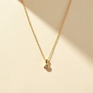 Gold Pendant Necklace