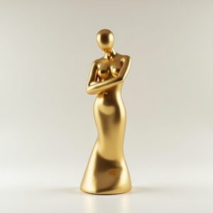 Golden Statue Piece