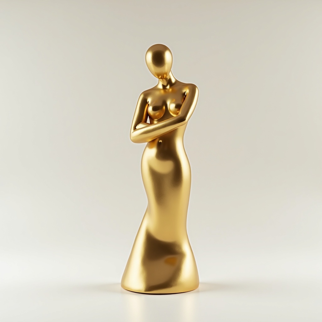Golden Statue Piece