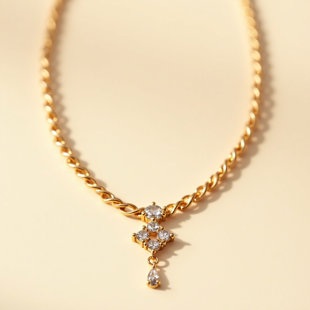 Gold Bridal Necklace Set — Royal