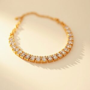 Wedding Necklace Set — Gold