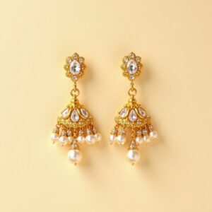 Kundan Drop Earrings