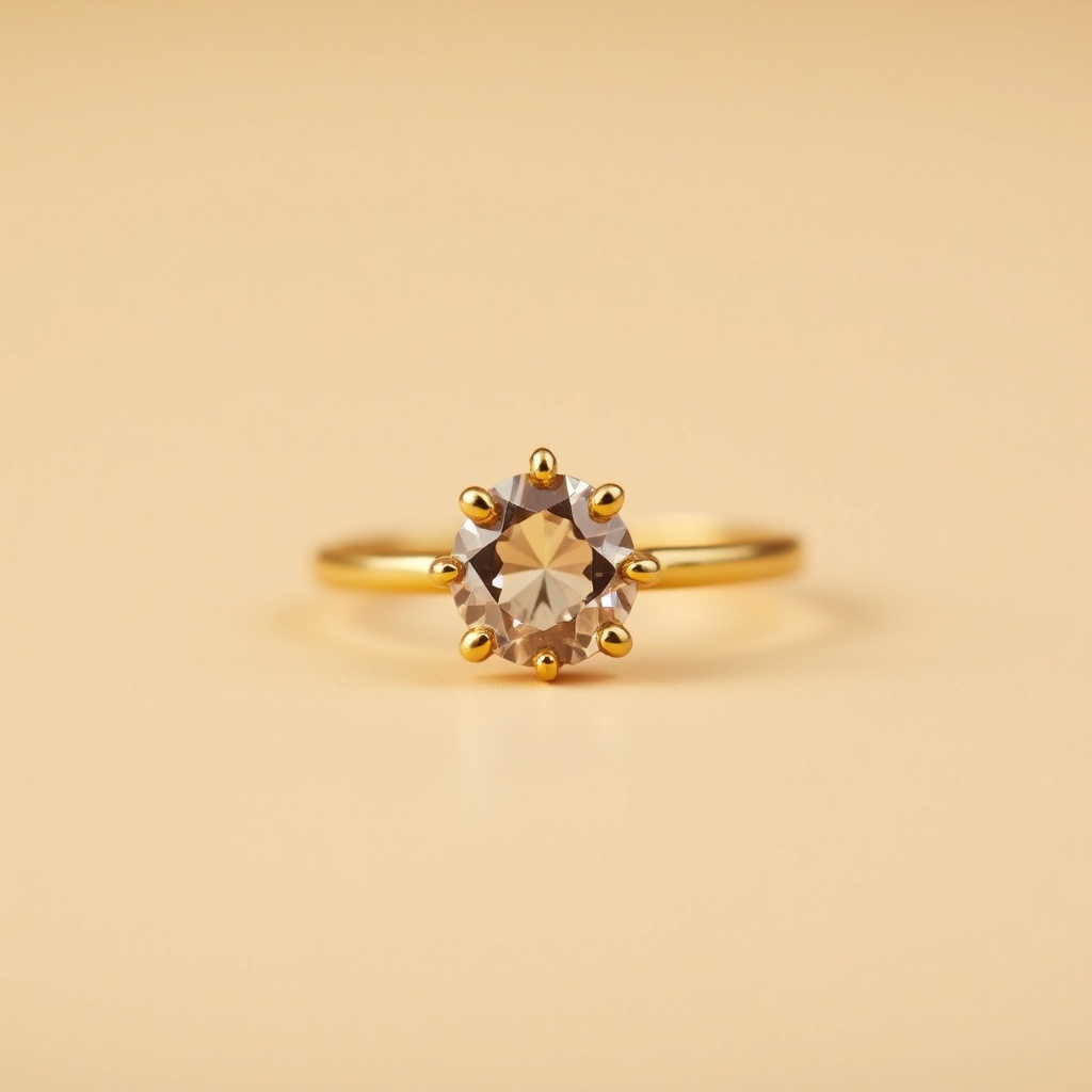 Gold Gemstone Ring