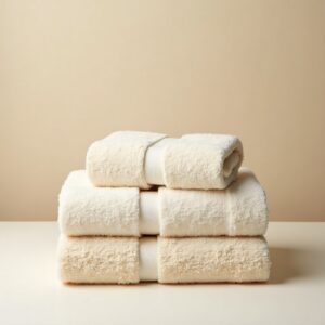 Cotton Waffle Bath Towel Set