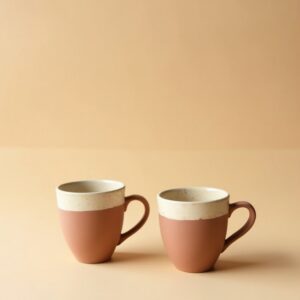 Fjord Brass Mug Set
