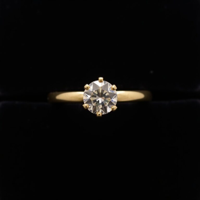 Aria Solitaire Engagement Ring