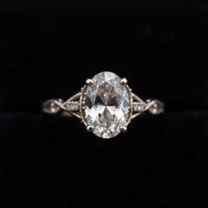 Vintage Rosa Diamond Ring