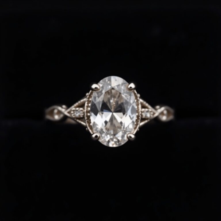 Vintage Rosa Diamond Ring
