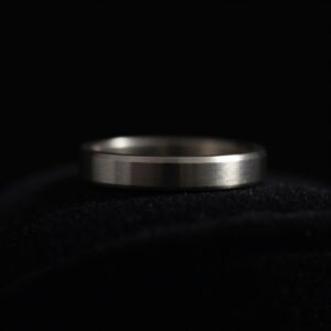 Luna Minimalist Silver Band