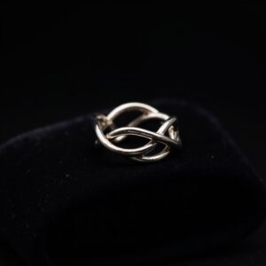 Nexus Twisted Silver Ring