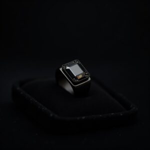 Black Diamond Titanium Ring No.4