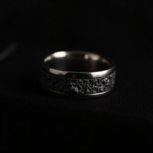 Meteorite Gold Statement Ring No.19