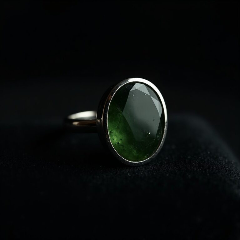 Onyx Diamond Titanium Band Ring No.38