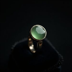 Meteorite Gold Statement Ring No.39