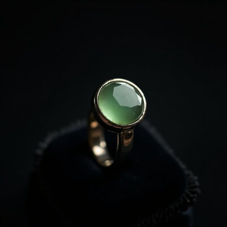 Meteorite Gold Statement Ring No.39