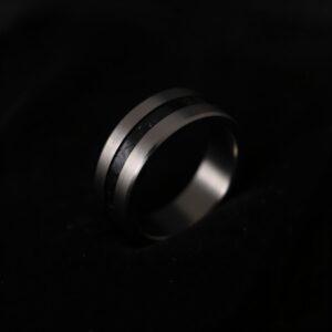Black Diamond Titanium Ring No.44