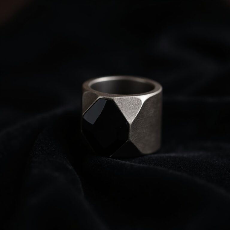 Malachite Gold Signet Ring No.45