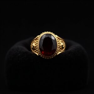Lapis Lazuli Titanium Band Ring No.46