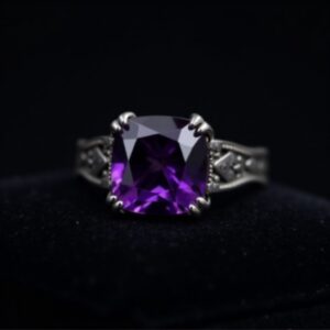Jade Titanium Band Ring No.50