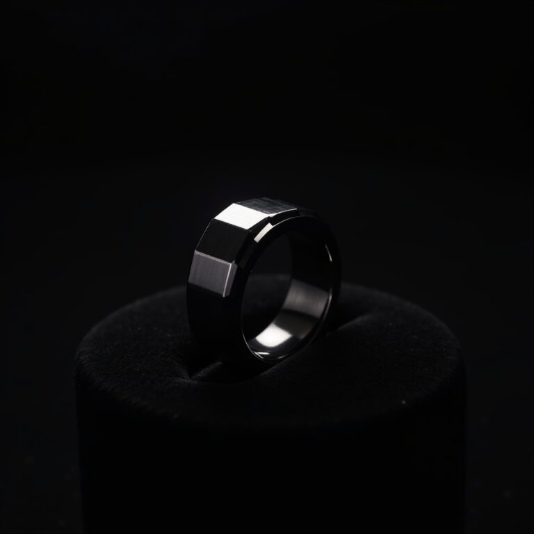 Labradorite Titanium Ring No.52