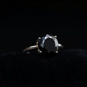 Tiger's Eye Titanium Band Ring No.74