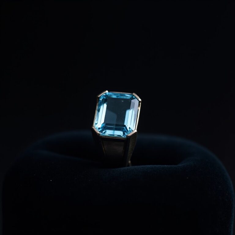 Meteorite Gold Statement Ring No.79