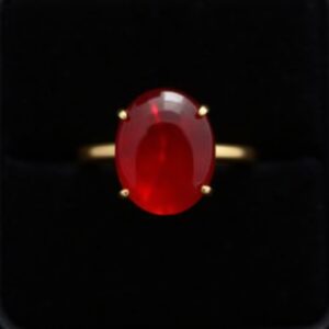 Smoky Quartz Titanium Ring No.88