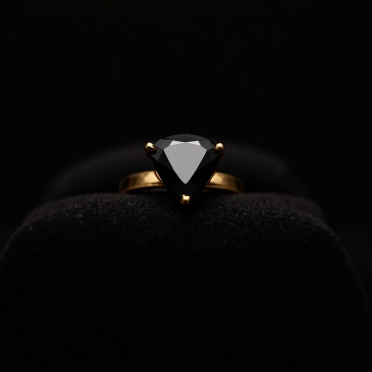 Onyx Crest Gold Signet Ring No.93
