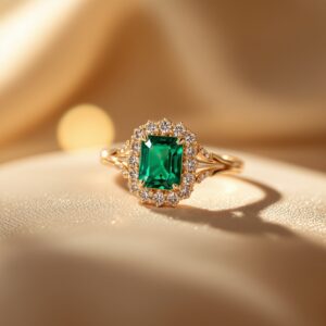 Emerald Gold Ring