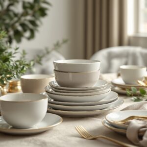 Ceramic Dinner Set (18 Pcs)