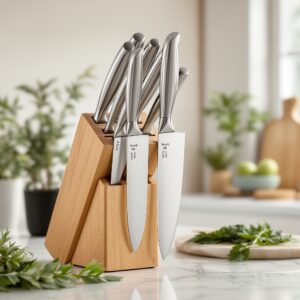 Stainless Steel Knife Set (6 Pieces)