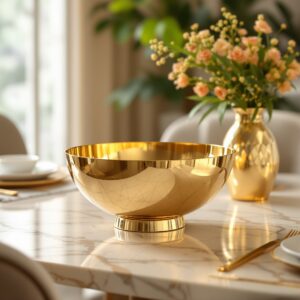 Gold Centerpiece Bowl