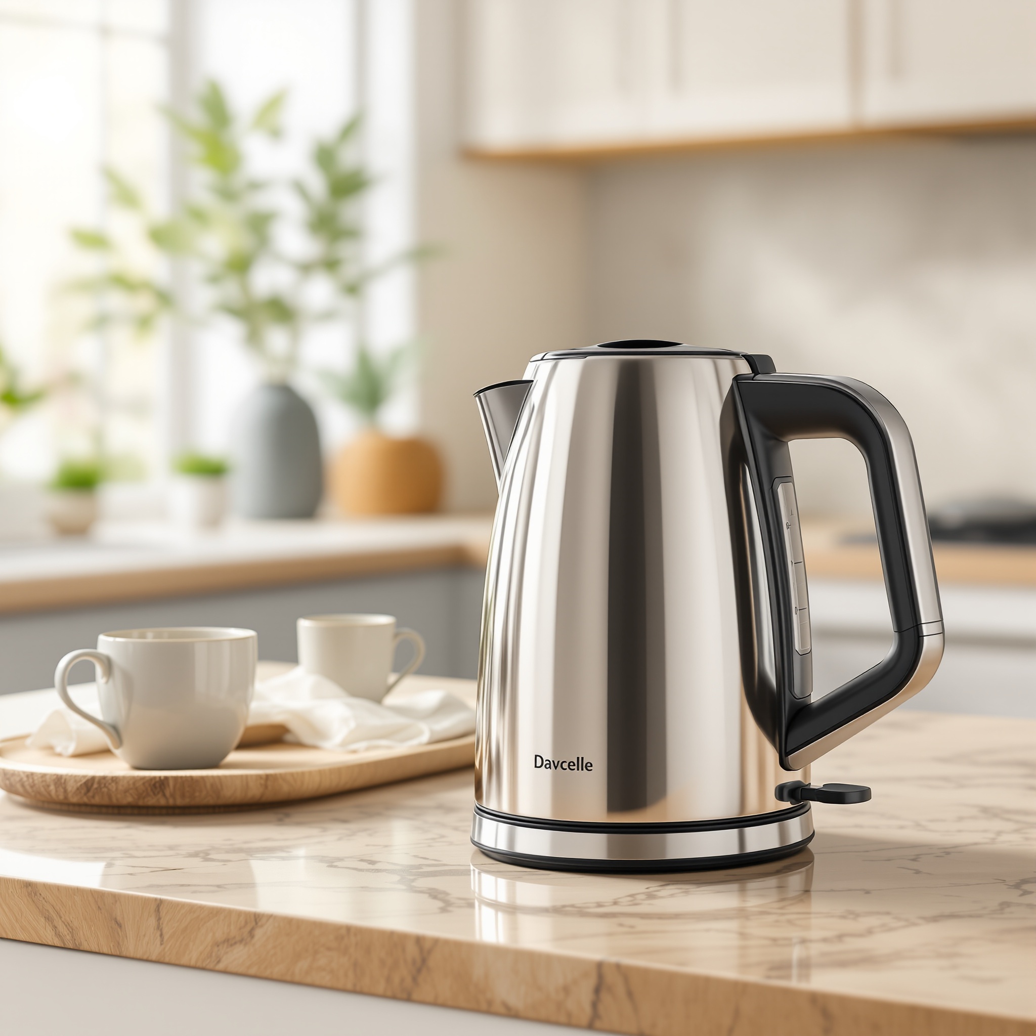 Electric Kettle 1.8L — Steel