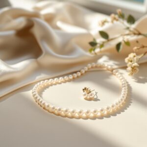 Classic Pearl Bridal Set