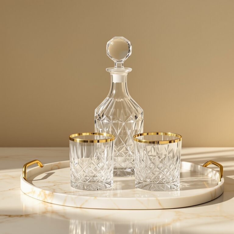Bijou Cut Crystal Vessel