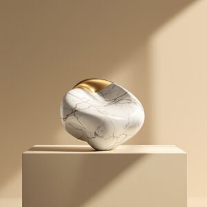 Belline Carrara Marble Box