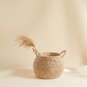 Elva Wool Magazine Holder