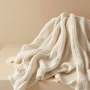 Elva Wool Floor Pouf