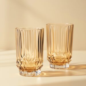 Fluted Glass Tumbler Set