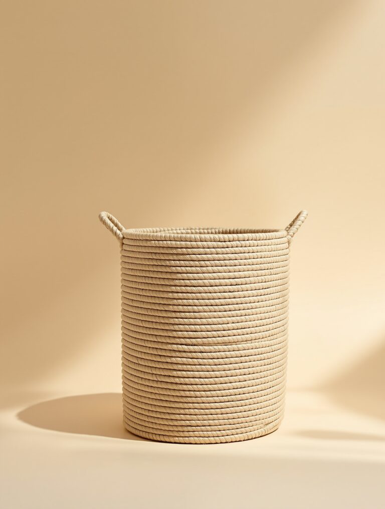 Jute Rope Storage Bin