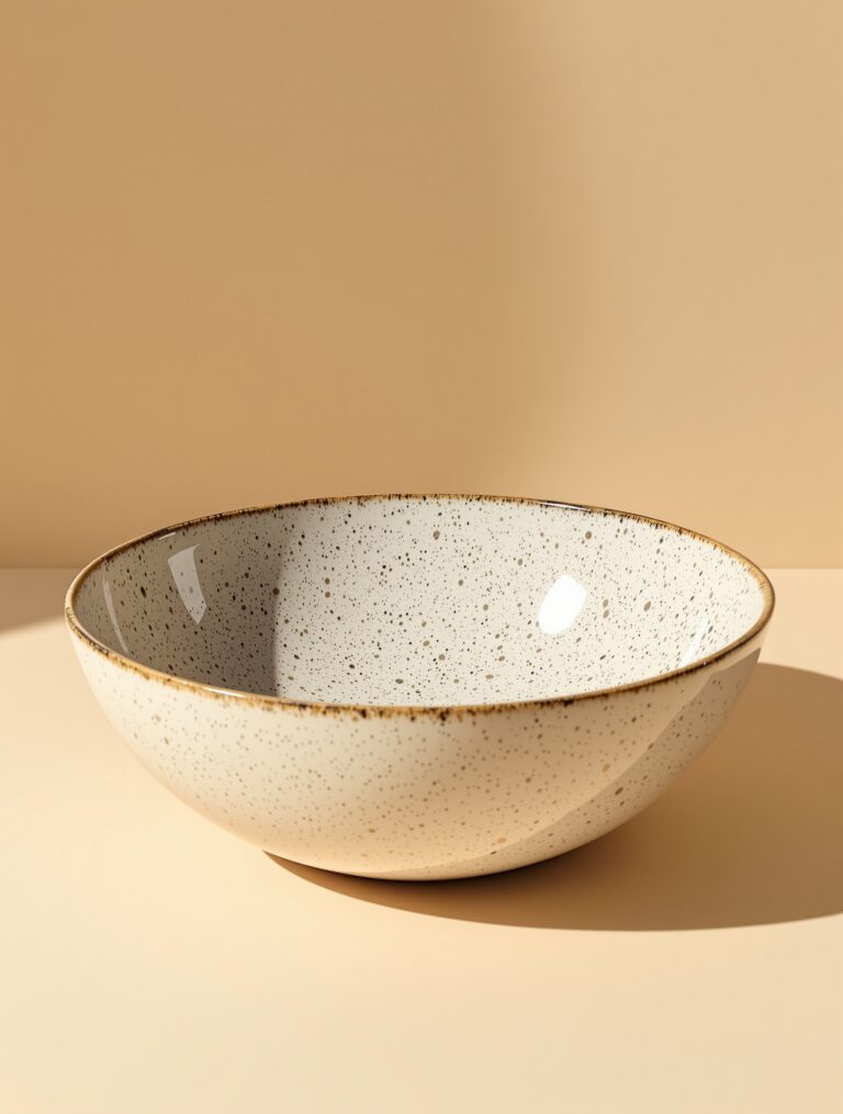 Reactive Glaze Serving Bowl