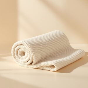 Waffle Cotton Bath Towel